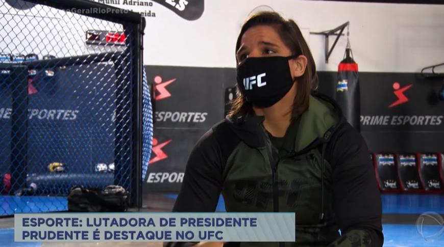 Lutadora de Presidente Prudente é destaque no UFC