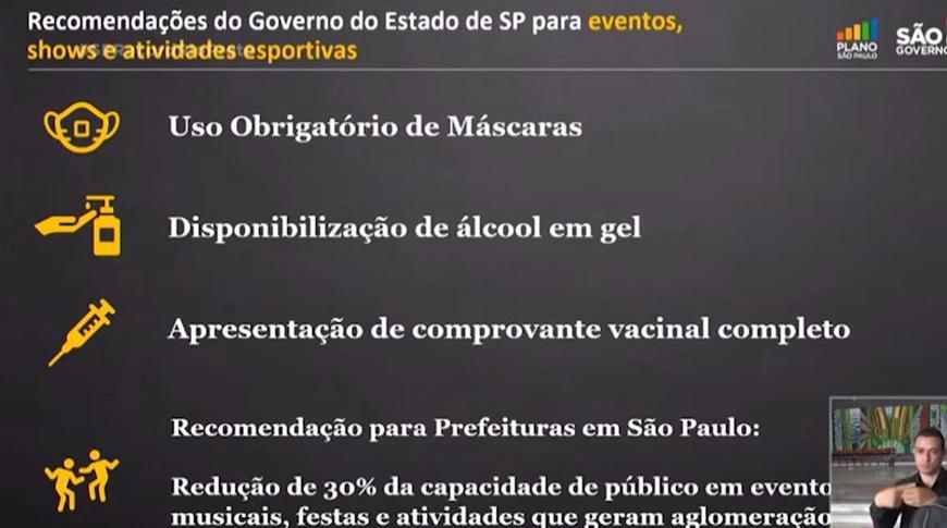 Governo de São Paulo anuncia medidas no combate a nova fase da Covid-19