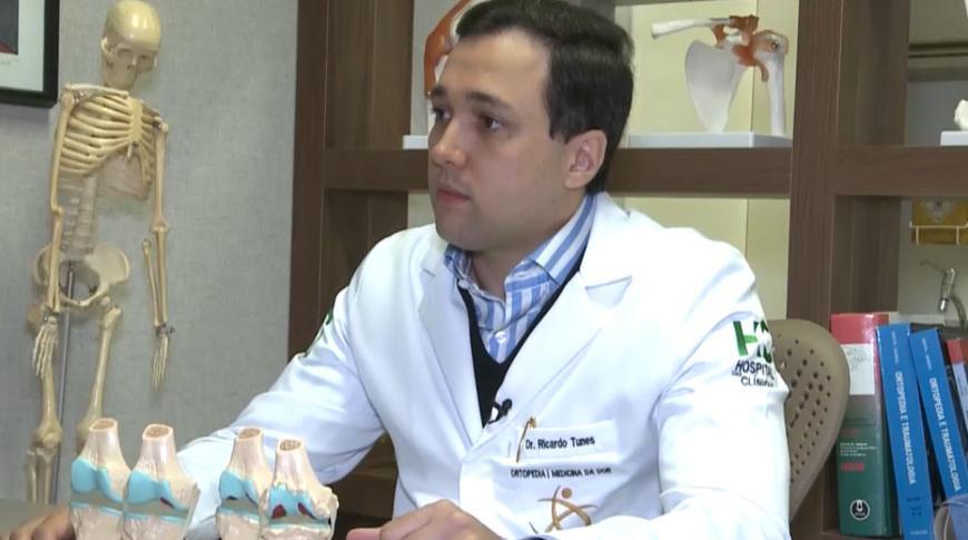 Record Entrevista conversa com o ortopedista , Doutor Ricardo Tunes