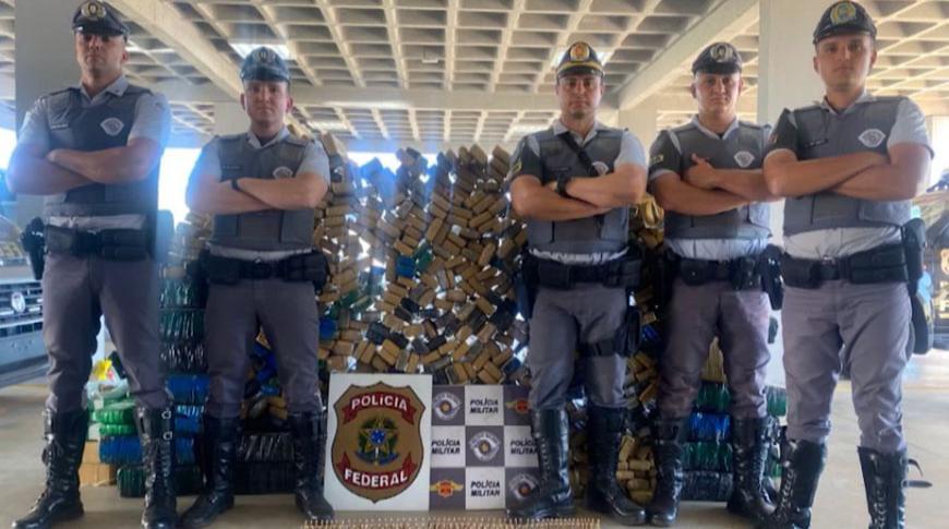 Grande apreensão feita pela Polícia Federal de Rio Preto