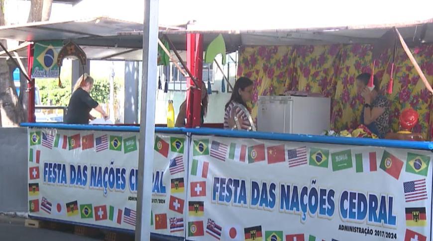 Festa das Nações em Cedral, com comidas típicas e atrações musicais