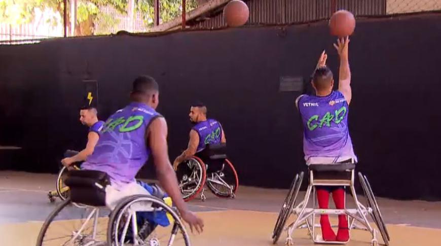 CAD preparado para torneio no Paraná de basquete sobre rodas