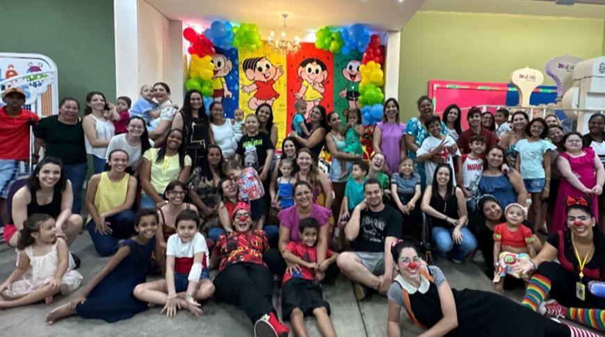 Pacientes do HCM ganham festa das crianças