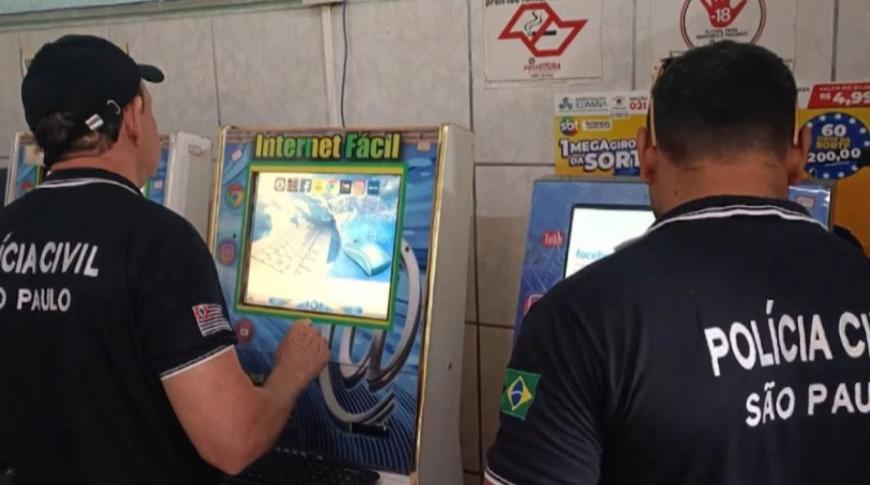 Polícia de Fernandópolis faz operação contra jogos eletrônicos ilegais