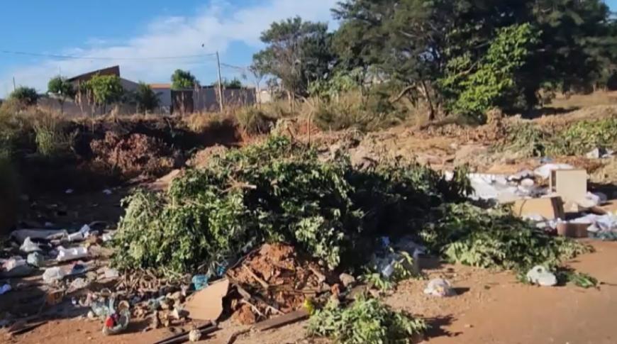 Moradores de Rio Preto enfrentam problemas com lixo em terreno