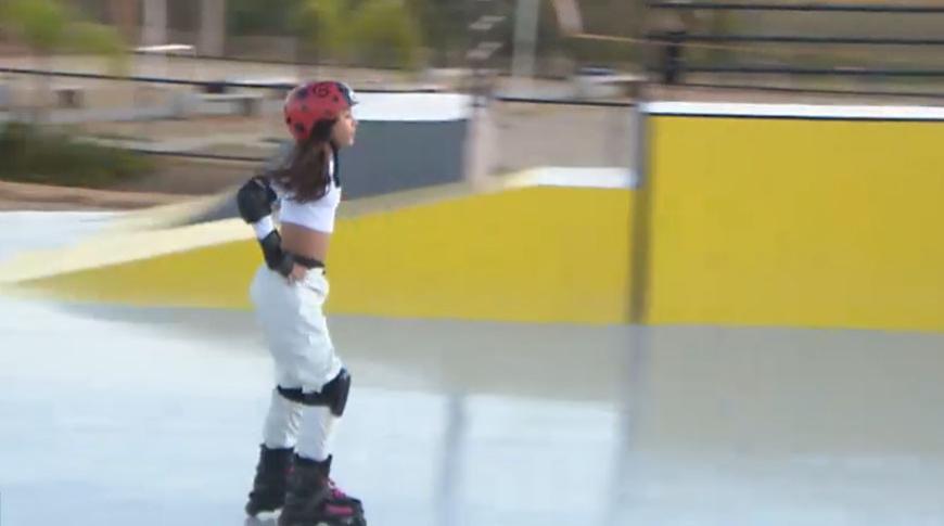 Menina de 10 anos é destaque em competições de patinação na modalidade street