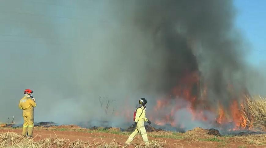 Ação faz manobra de prevenção contra incêndios em áreas de preservação