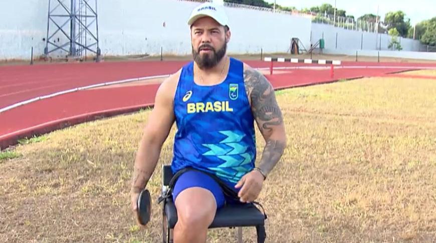 Atleta da região se prepara para as Paralimpíadas