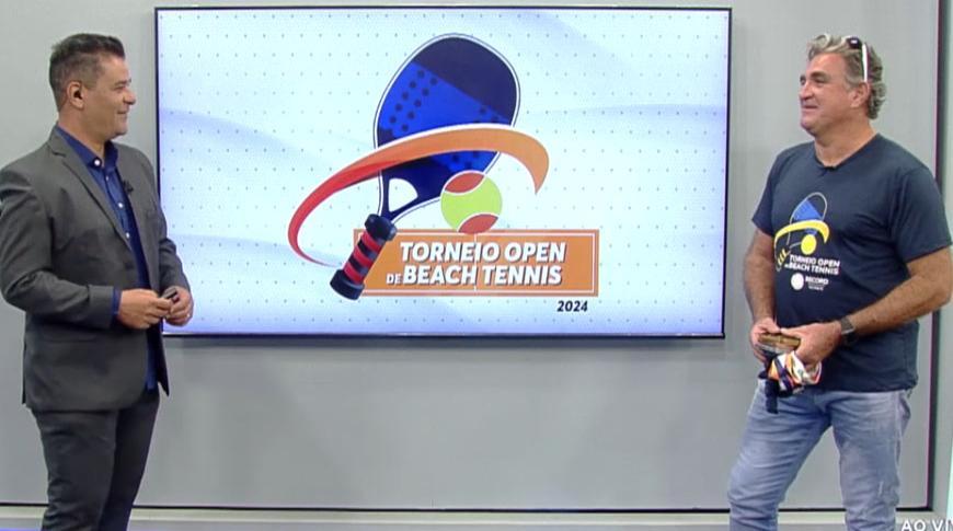 Torneio Open de Beach Tennis começa sexta-feira