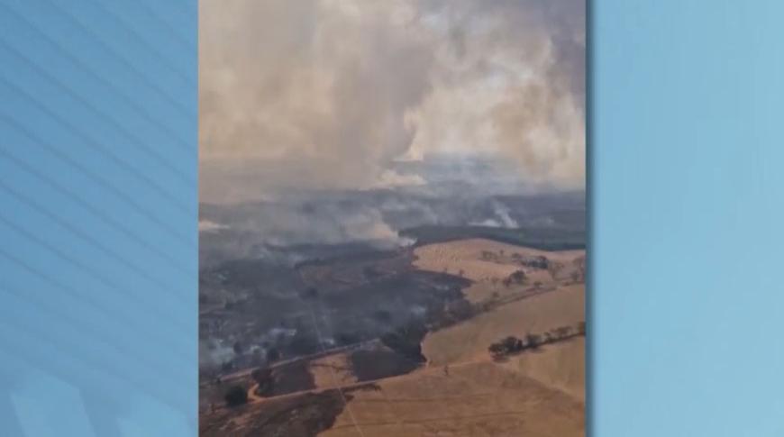 Polícia Ambiental trabalha no combate aos incêndios na região