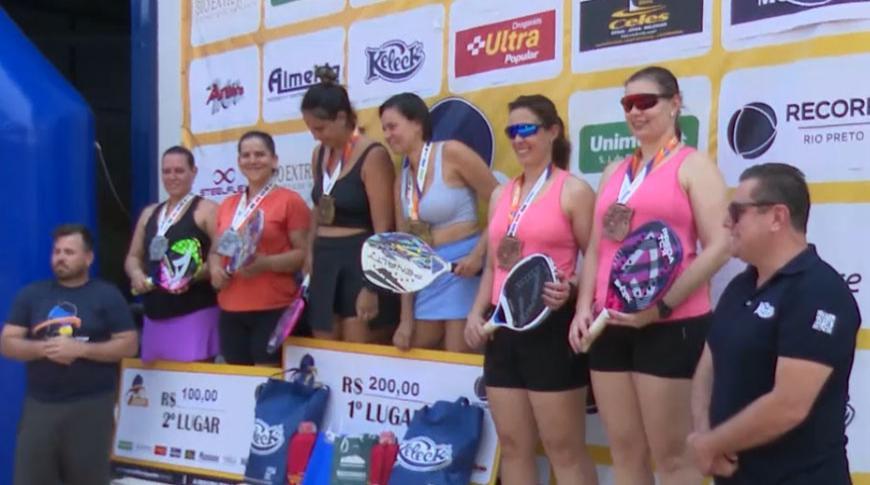 Torneio Open de Beach Tennis agitou o final de semana em Jales