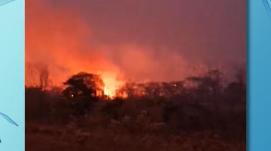 Defesa Civil monitora cidades em alerta para incêndio