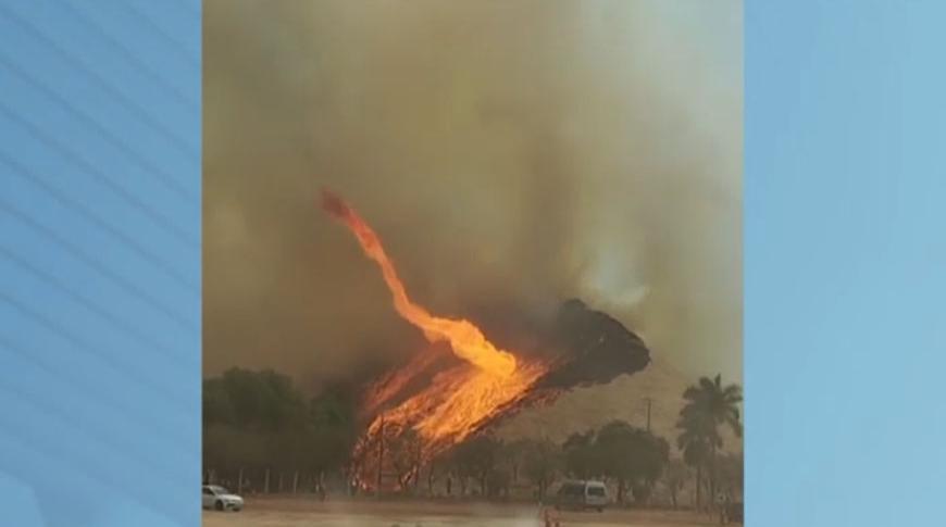 Fogo causa estragos em várias cidades da região