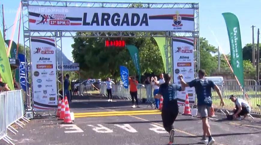 Polícia Militar realizou a corrida de rua