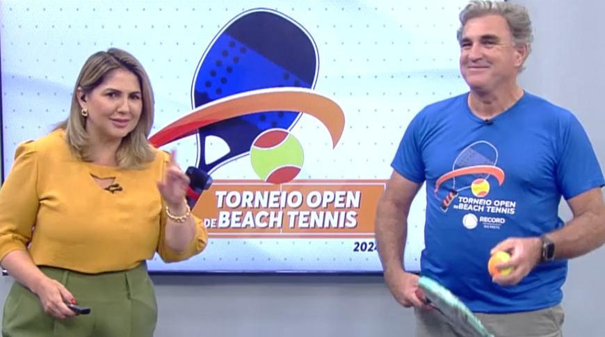 Torneio Open de Beach Tennis está com inscrições abertas