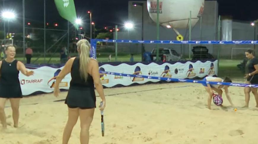 Começou a etapa de Olímpia do Torneio Open de Beach Tennis