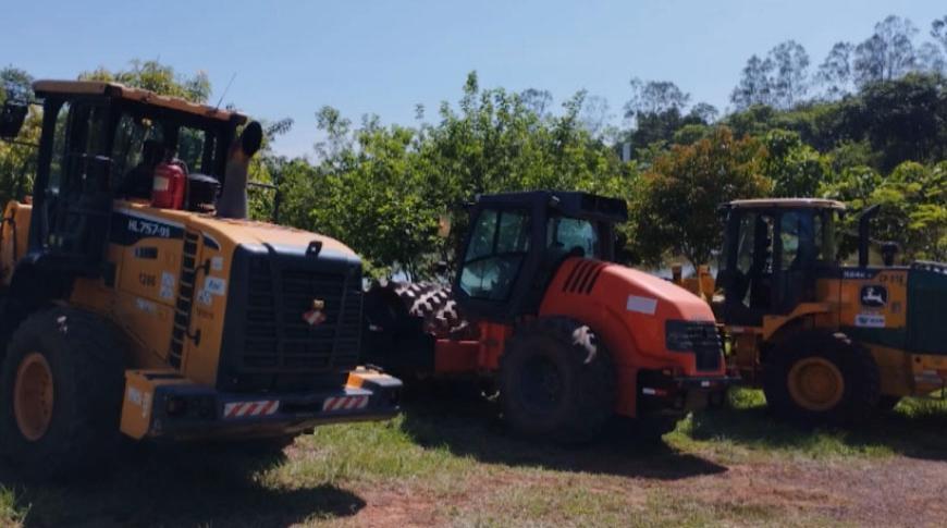 Polícia prende suspeitos por furto de máquinas agrícolas