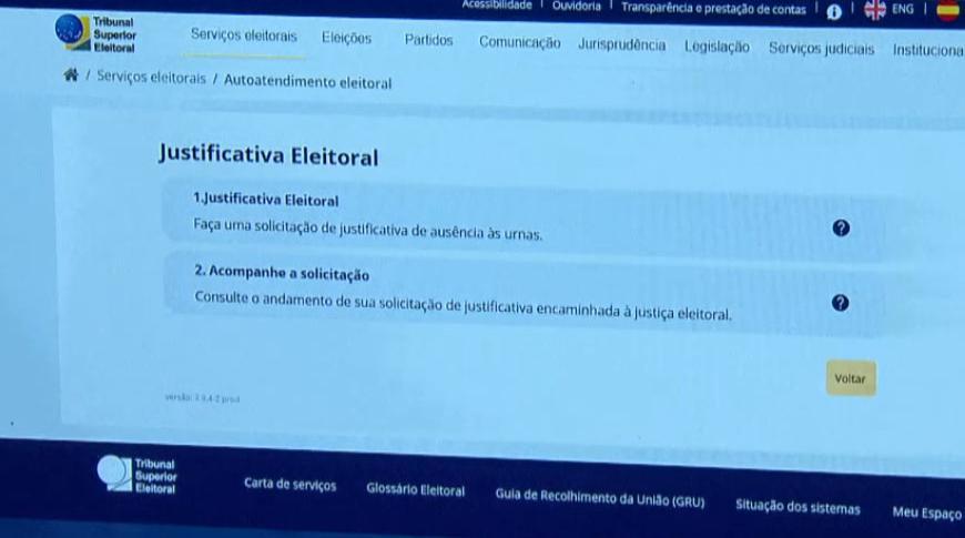 Prazo para justificar ausência nas eleições está terminando