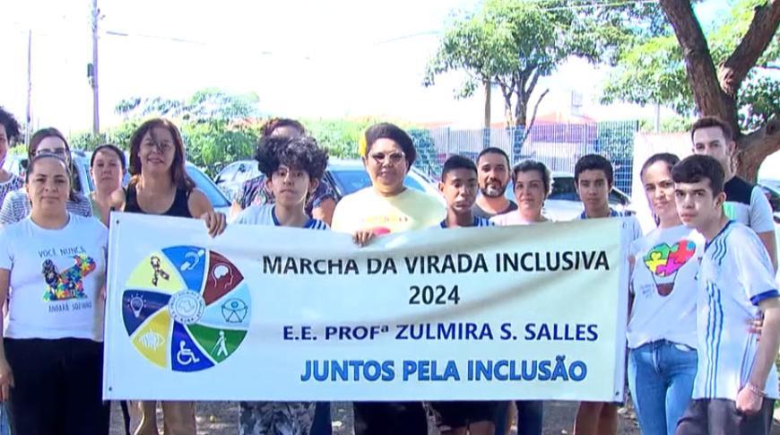 Marcha pela inclusão e acessibilidade em Rio Preto