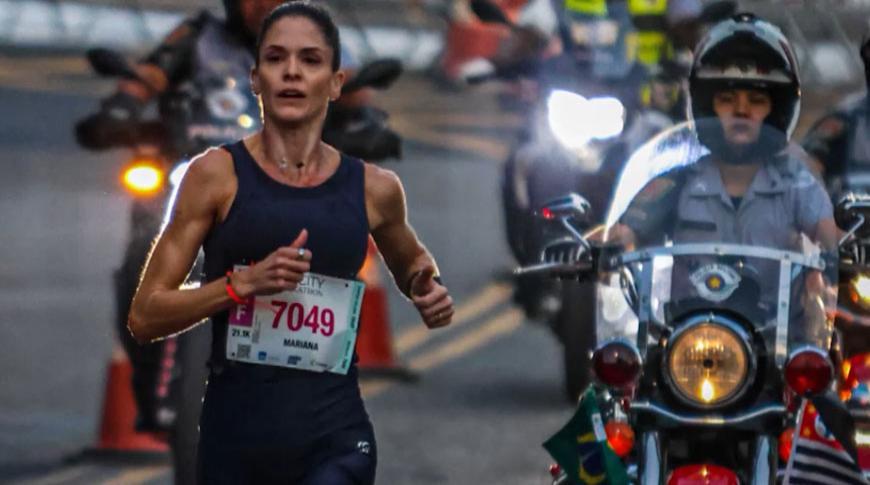 Atleta se destaca na maratona nacional