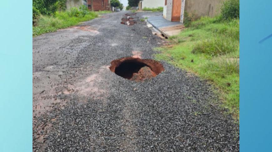 Flagrou Tá na Record, moradores reclamam de obras em Jales