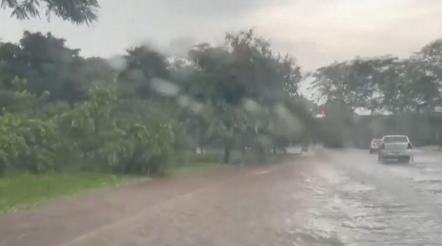 Novo temporal causa estragos em Rio Preto